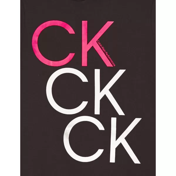 imageCalvin Klein Girls Performance Sport Hoodie Sweatshirt DressBlack Logo