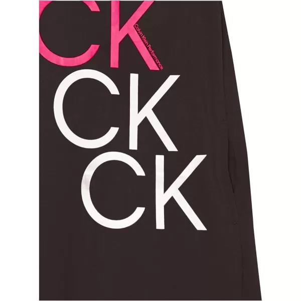 imageCalvin Klein Girls Performance Sport Hoodie Sweatshirt DressBlack Logo