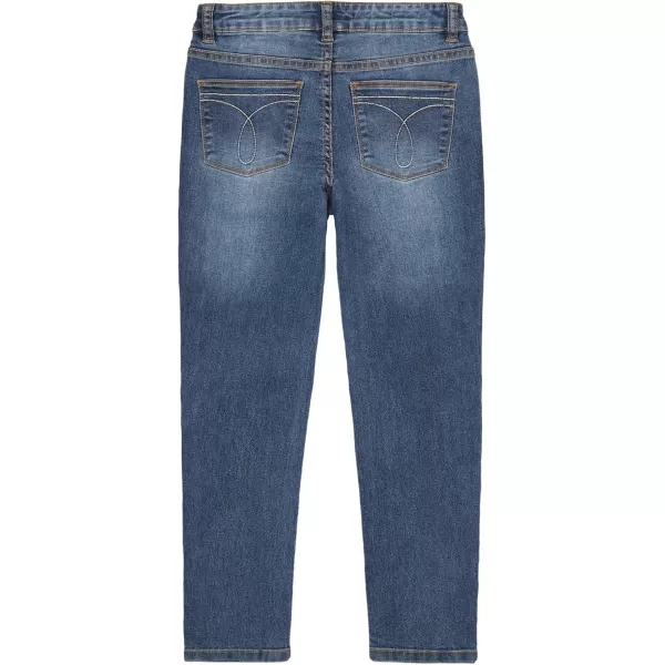 imageCalvin Klein Girls Skinny Fit Stretch Denim 5Pocket JeansAuthentic