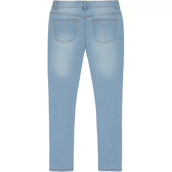 imageCalvin Klein Girls Skinny Fit Stretch Denim 5Pocket JeansStratus