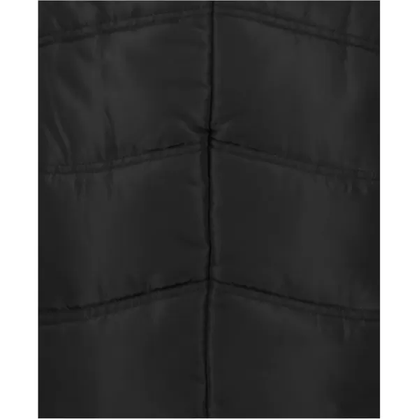 imageCalvin Klein girls Hooded Winter Puffer Jacket Fulllength Heavyweight Coat With Fleece LiningAerial Black