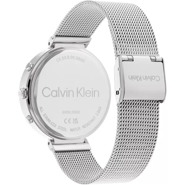 imageCalvin Klein Ladies Watch Selection Radiant MinimalismBlushSilver
