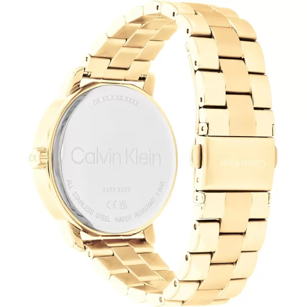 imageCalvin Klein Ladies Watch Selection Radiant MinimalismGold Plated