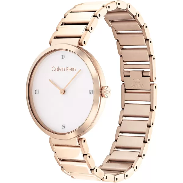 imageCalvin Klein Ladies Watch Selection Radiant MinimalismRose Gold