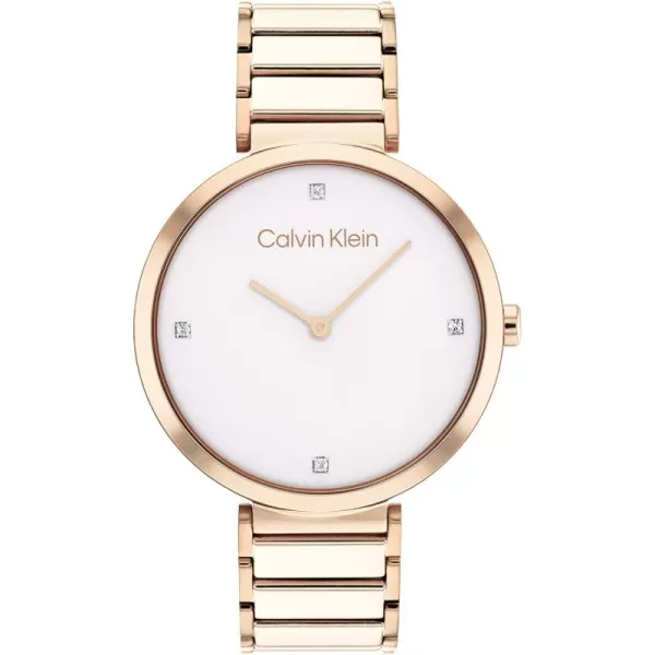 imageCalvin Klein Ladies Watch Selection Radiant MinimalismRose Gold