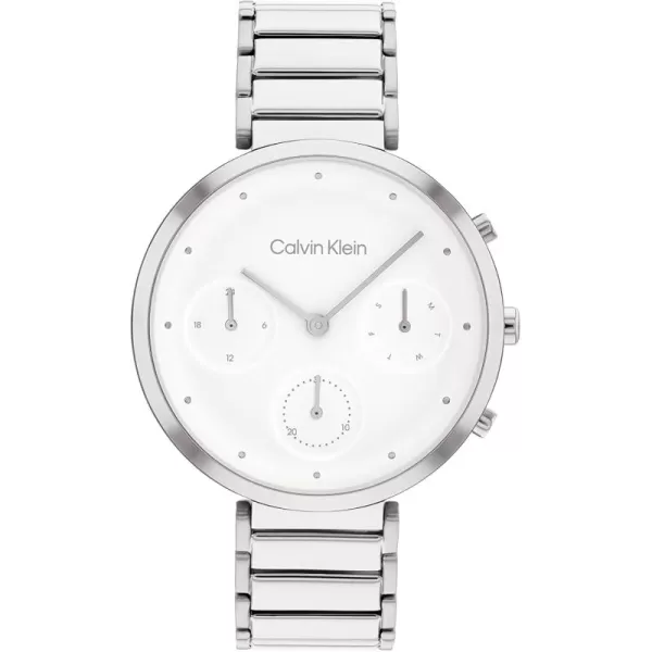 imageCalvin Klein Ladies Watch Selection Radiant MinimalismWhiteSilver