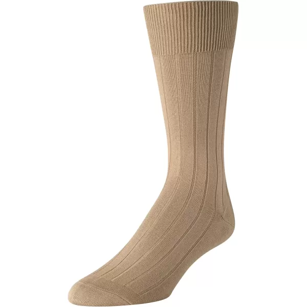 imageCalvin Klein Mens Dress Socks  NonBinding Cotton Crew Socks 3 PackAssorted