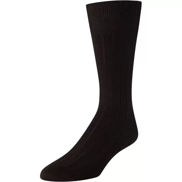 imageCalvin Klein Mens Dress Socks  Solid And Pattern Cotton Blend Dress Crew 6 PackAssorted