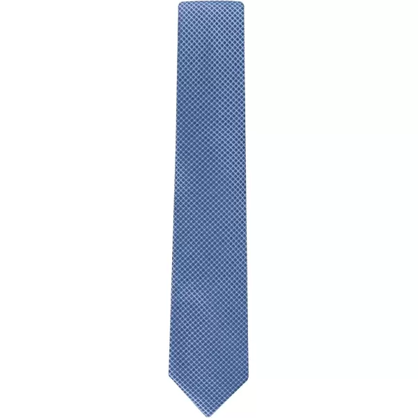 imageCalvin Klein Mens Micro Dot Pattern Tie Standard and Extra Long SizesBlue Micro