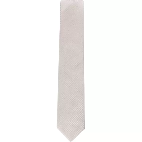 imageCalvin Klein Mens Micro Dot Pattern Tie Standard and Extra Long SizesTaupe Micro