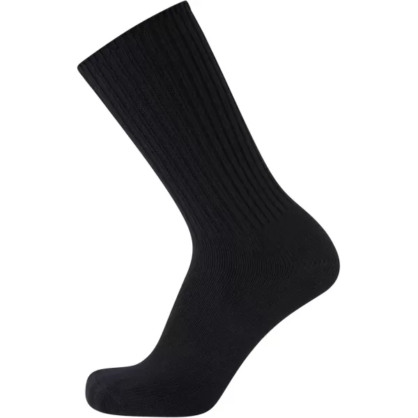 imageCalvin Klein Mens Socks  Lightweight Cotton Blend Crew Socks 6 PairsNavy