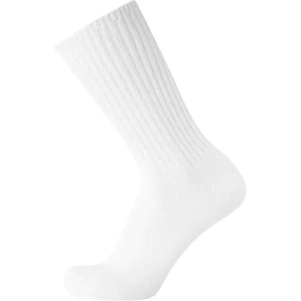 imageCalvin Klein Mens Socks  Lightweight Cotton Blend Crew Socks 6 PairsWhite