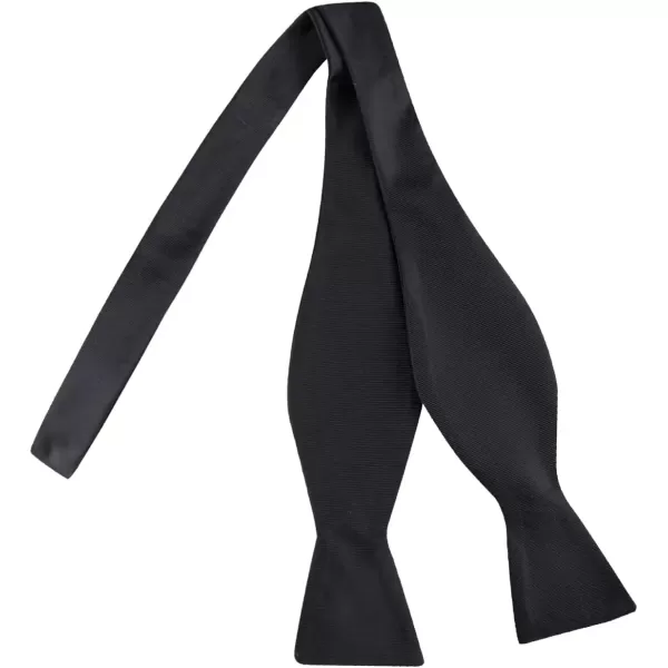 imageCalvin Klein Mens Unison Solid Pretied and Totie Bow TiesBlack Totie