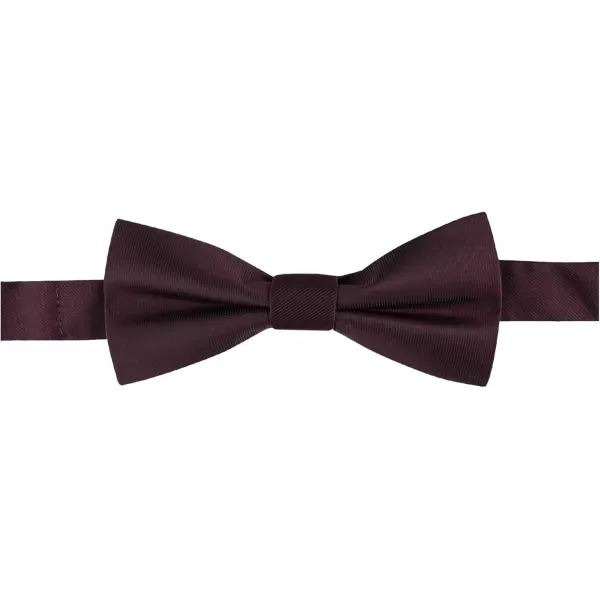 imageCalvin Klein Mens Unison Solid Pretied and Totie Bow TiesBurgundy