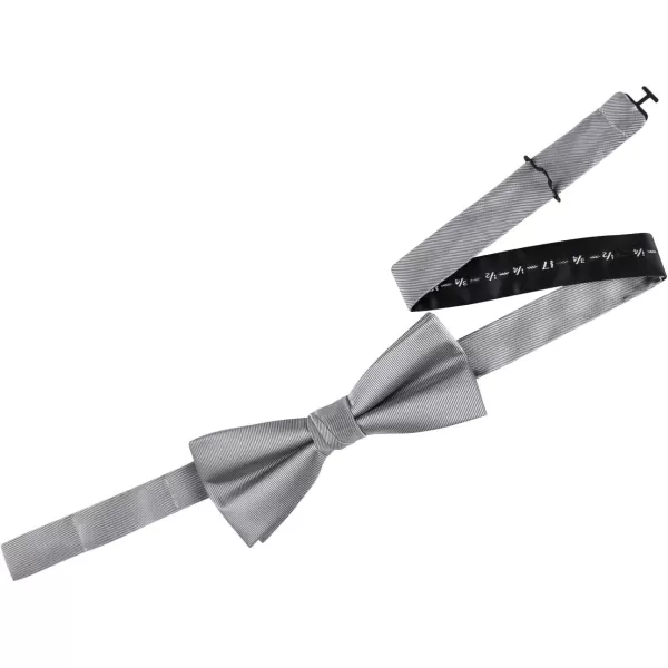 imageCalvin Klein Mens Unison Solid Pretied and Totie Bow TiesGrey