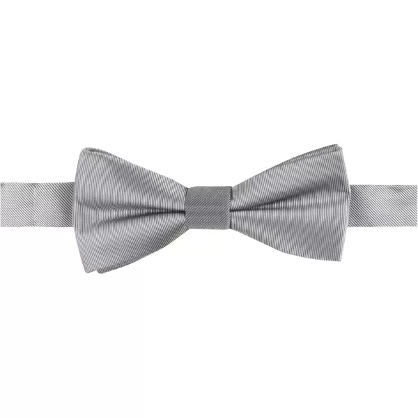 imageCalvin Klein Mens Unison Solid Pretied and Totie Bow TiesGrey