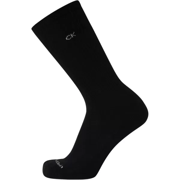 imageCalvin Klein Mens Crew Socks  12 Pack Performance Cushioned Comfort MidCalf Socks  Athletic Socks for Men Sizes 712GreyBlackWhite