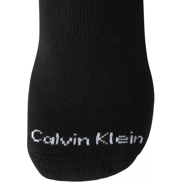 imageCalvin Klein Mens Crew Socks  12 Pack Performance Cushioned Comfort MidCalf Socks  Athletic Socks for Men Sizes 712Pure Black