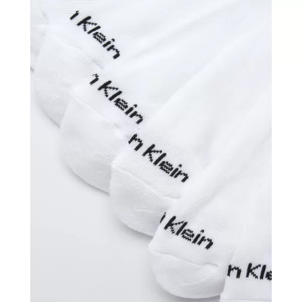 imageCalvin Klein Mens Crew Socks  12 Pack Performance Cushioned Comfort MidCalf Socks  Athletic Socks for Men Sizes 712Pure White