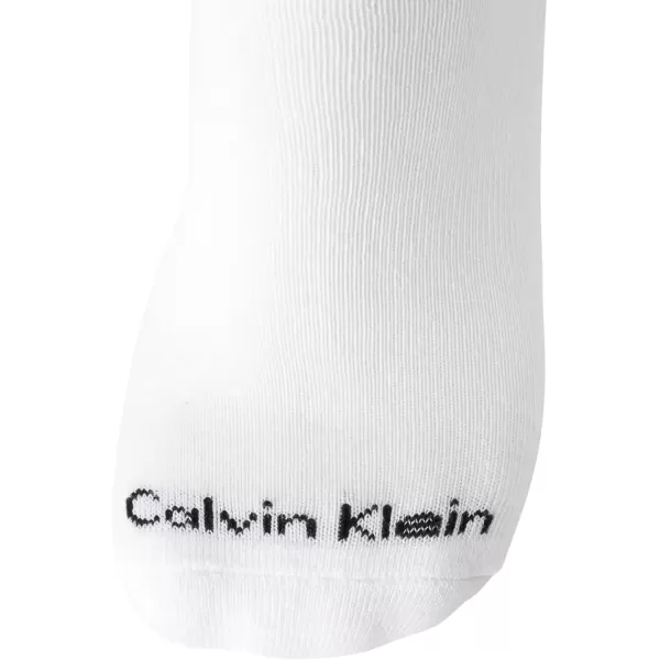 imageCalvin Klein Mens Crew Socks  12 Pack Performance Cushioned Comfort MidCalf Socks  Athletic Socks for Men Sizes 712White