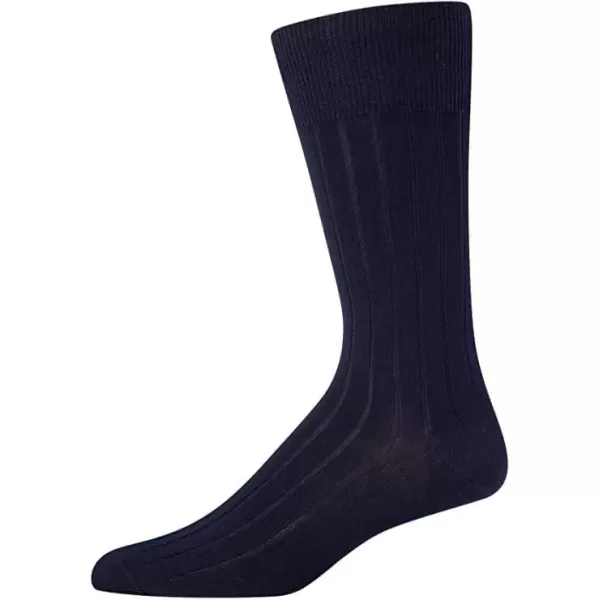 imageCalvin Klein Mens Dress Socks  3 Pack Patterned Crew SocksNavy