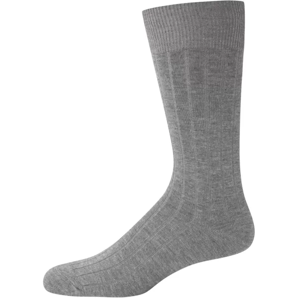 imageCalvin Klein Mens Dress Socks  Cotton Blend Crew Striped Socks 4 PairsOlive Assorted