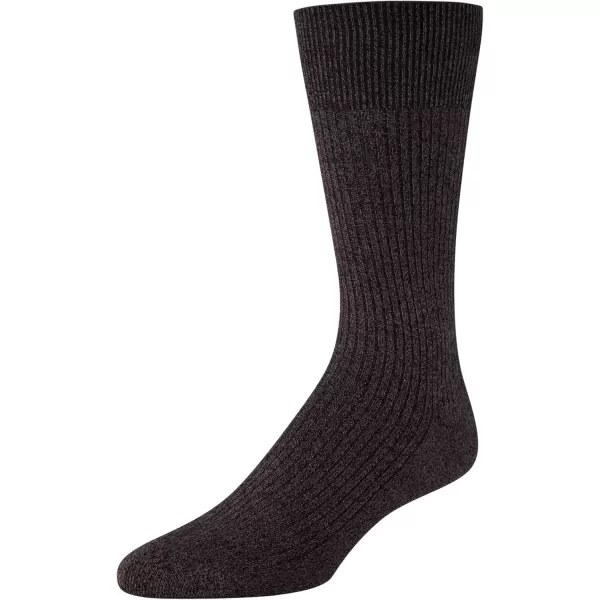 imageCalvin Klein Mens Dress Socks  Lightweight Cotton Blend Crew Socks 8 PairsGreyBlack