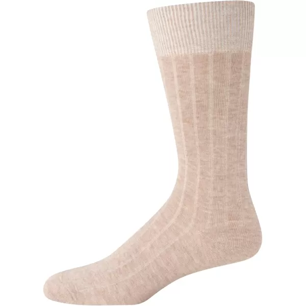 imageCalvin Klein Mens Dress Socks  Lightweight Cotton Blend Crew Socks 8 PairsOlive Assorted