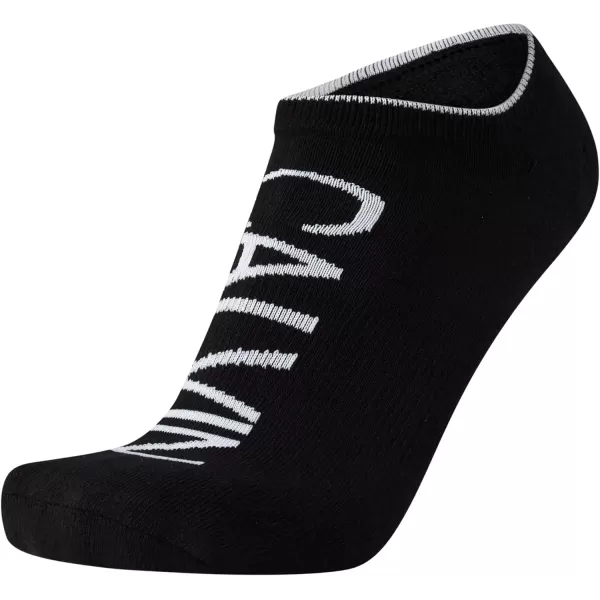 imageCalvin Klein Mens Socks  No Show Sneaker Liner Socks 3 PairsBlack Assorted