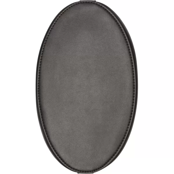 imageCalvin Klein Womens Ash Crossbody Bag  Vegan Leather Monogram 2 PocketsBlackSilver