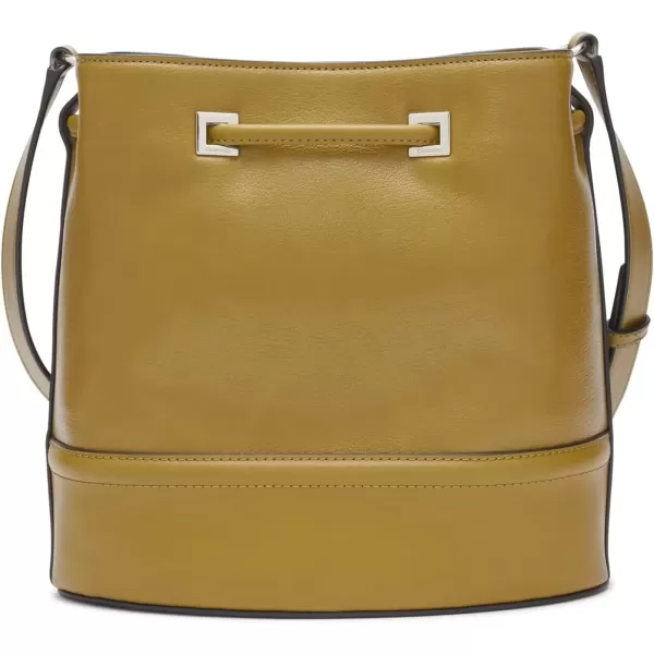 imageCalvin Klein Womens Ash Crossbody Bag  Vegan Leather Monogram 2 PocketsOlive Branch