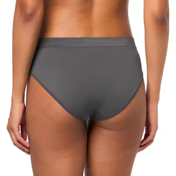 imageCalvin Klein Womens Curve Micro Stretch Hipster Panties 3 PackAshford GreyCedarSyrah