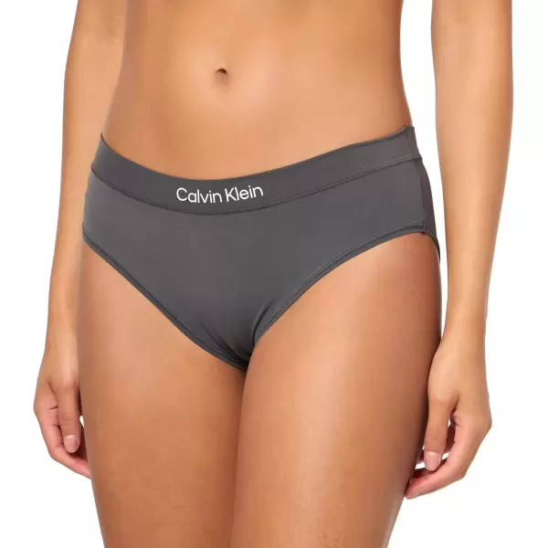 imageCalvin Klein Womens Curve Micro Stretch Hipster Panties 3 PackAshford GreyCedarSyrah