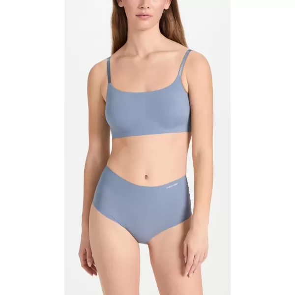 imageCalvin Klein Womens Invisibles Modern Brief PantyFlint Stone