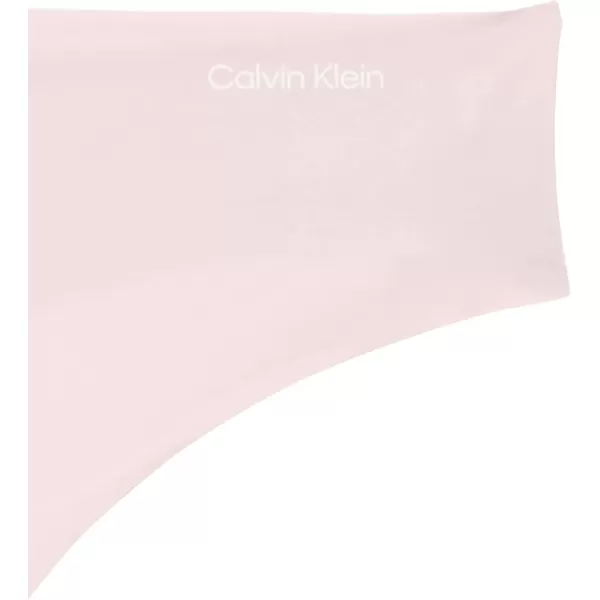 imageCalvin Klein Womens Invisibles Seamless Thong PantyCloud Gray