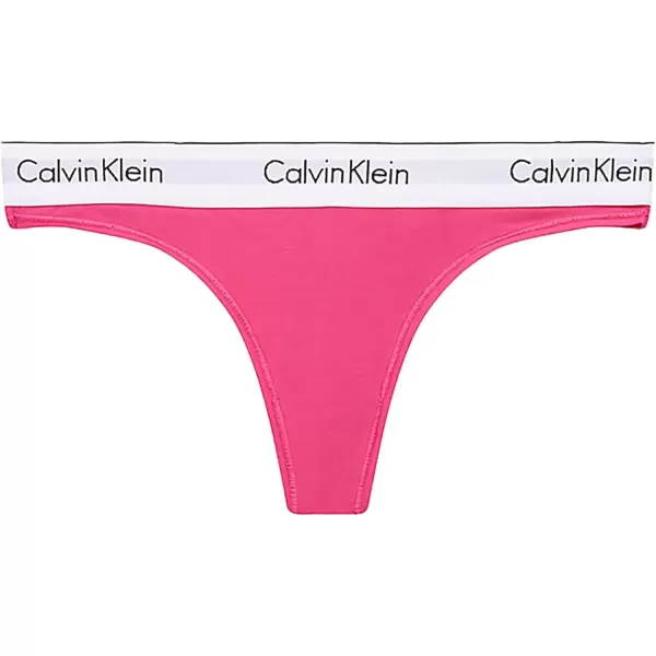 imageCalvin Klein Womens Modern Cotton ThongPantyRaspberry Sorbet