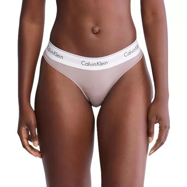 imageCalvin Klein Womens Modern Cotton ThongPantySand Trap