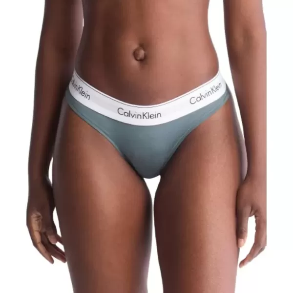 imageCalvin Klein Womens Modern Cotton ThongPantySubdued