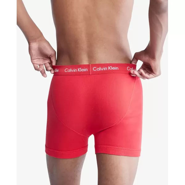 imageCalvin Klein Mens Cotton Classics 5Pack Boxer BriefBlack  Grey Heather  Exact  Tapioca  Olive
