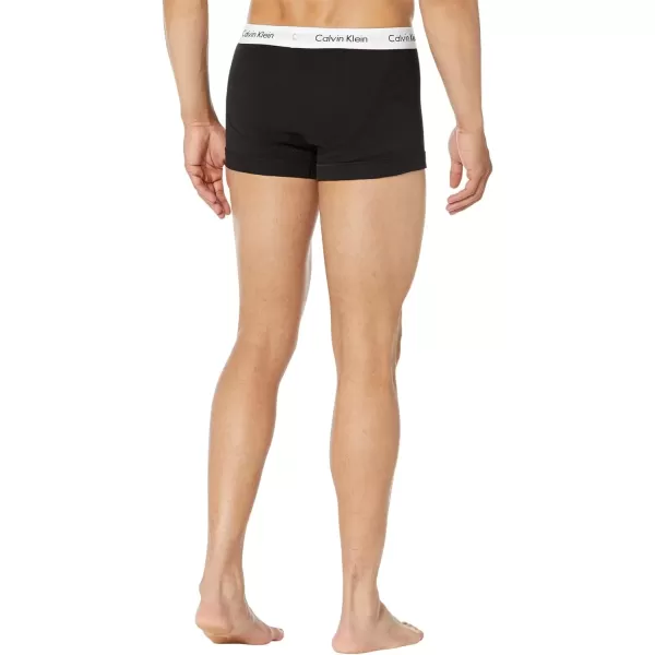 imageCalvin Klein Mens Cotton Classics 5Pack TrunkBlack W Natural Gray  Grey Heather  White  Night Sky  Ponderosa Pine