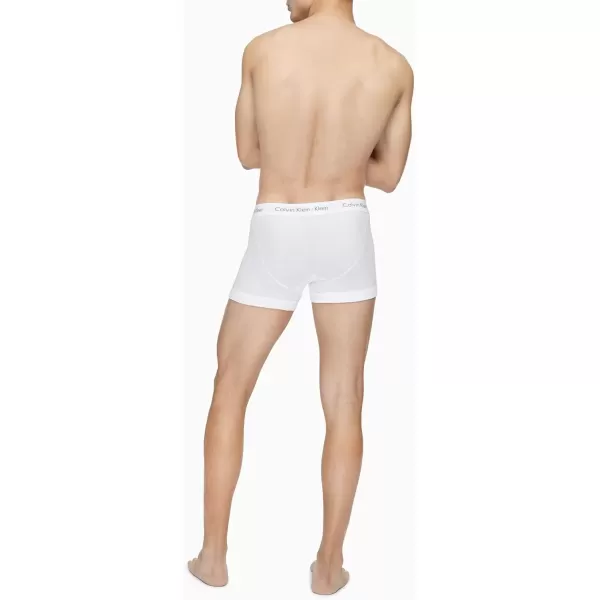 imageCalvin Klein Mens Cotton Classics 5Pack TrunkNatural Gray  Grey Heather  White  Night Sky  Ponderosa Pine