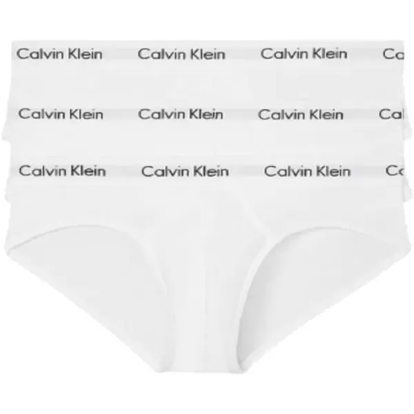 imageCalvin Klein Mens Cotton Stretch 3Pack Brief3 White