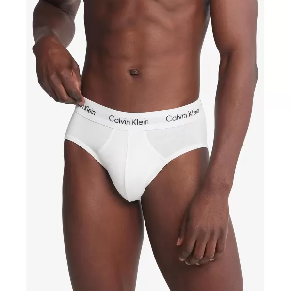 imageCalvin Klein Mens Cotton Stretch 3Pack Brief3 White