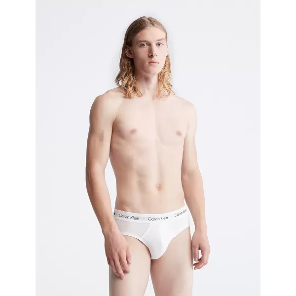 imageCalvin Klein Mens Cotton Stretch 7Pack Hip BriefWhite