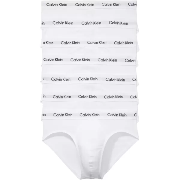 imageCalvin Klein Mens Cotton Stretch 7Pack Hip BriefWhite