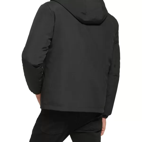 imageCalvin Klein Mens Hooded WindbreakerClassic Hooded Black