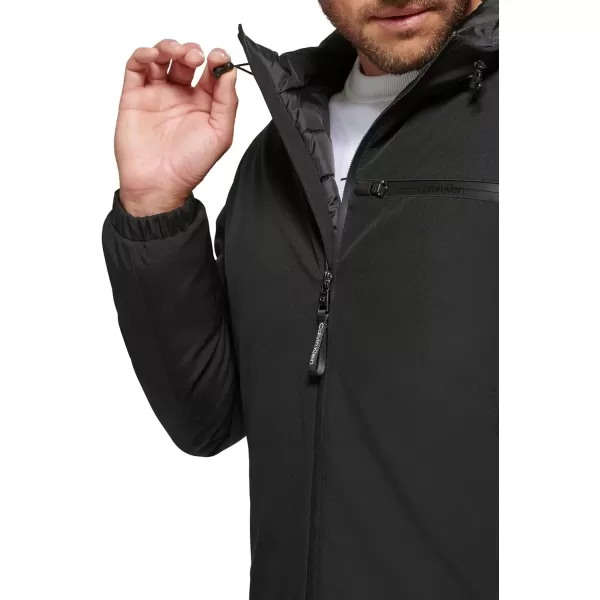 imageCalvin Klein Mens Hooded WindbreakerClassic Hooded Black