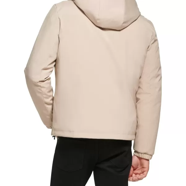 imageCalvin Klein Mens Hooded WindbreakerClassic Hooded Tan