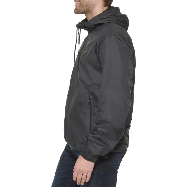 imageCalvin Klein Mens Hooded WindbreakerWindbreaker Black