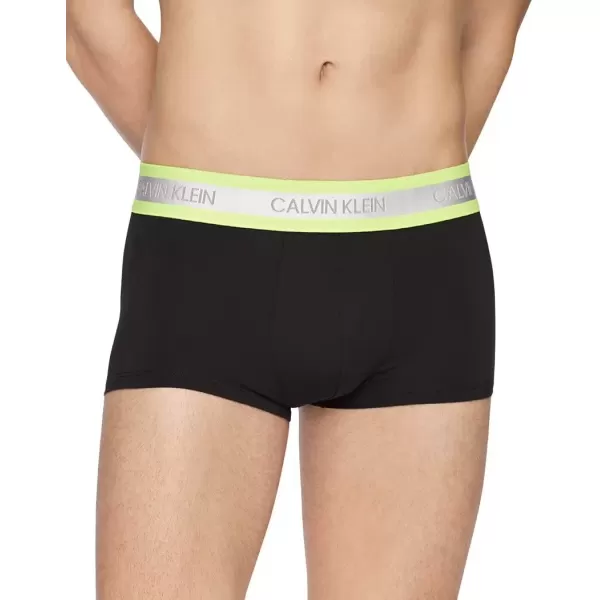 imageCalvin Klein Mens Micro Stretch 5Pack Low Rise TrunkBlackCaution Taupe